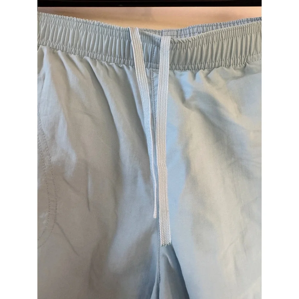 Columbia Sportswear Mens Swim Trunks Blue Nylon Mesh Pockets AL4573 Large 5